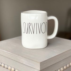 Rae Dunn Survivor coffee mug